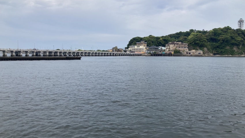 2025年5月16日の境川河口の写真。